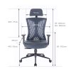 Ergomax ergonomikus irodai forgószék szürkéskék