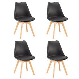 Silla étkezőszék 4 db fekete színben