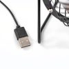 Ruen asztali usb ventilátor 5 W fekete