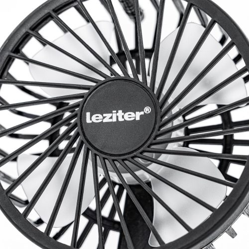 Galar kézi hordozható usb ventilátor tartóval 4 W 1200 mAh fekete