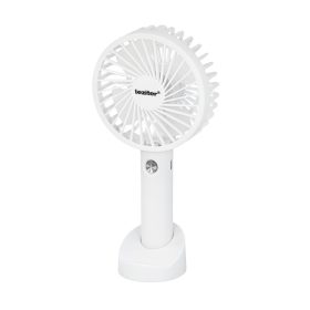   Galar kézi hordozható usb ventilátor tartóval 4 W 1200 mAh fehér