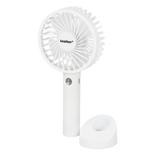 Galar kézi hordozható usb ventilátor tartóval 4 W 1200 mAh fehér