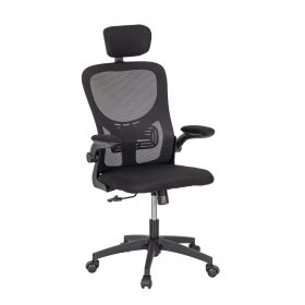 Flexo ergonomikus irodai forgószék deréktámasszal fekete