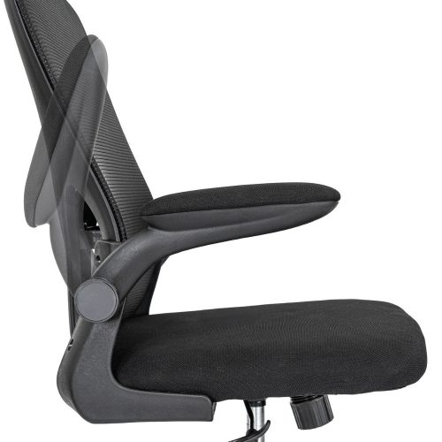 Flexo ergonomikus irodai forgószék deréktámasszal fekete