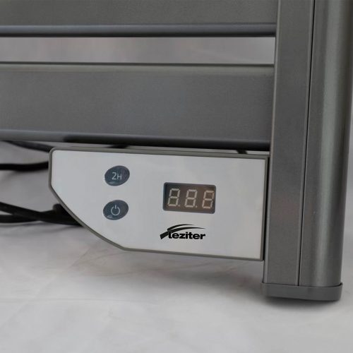 Elektromos törölközőszárító radiátor 500W szürke